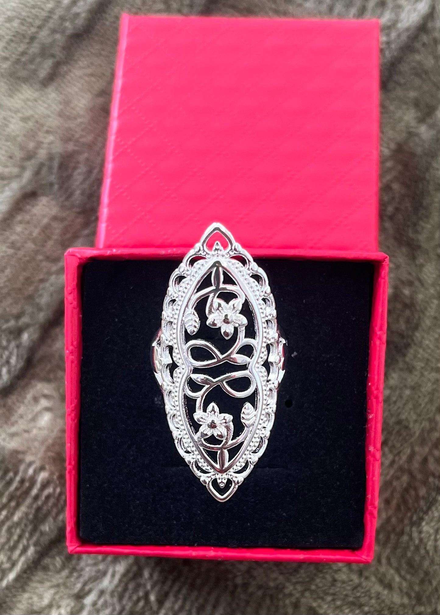 Bague Impériale- Fleur d' Arabesque