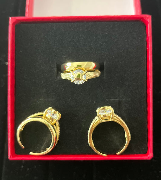 Bague couple AC-IN 152 BG