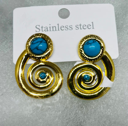 Boucles d' oreilles Spirya